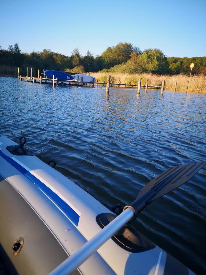 Fewo In Bosau Am Ploener See Mit Eigenem Bootssteg App 12 Exterior foto